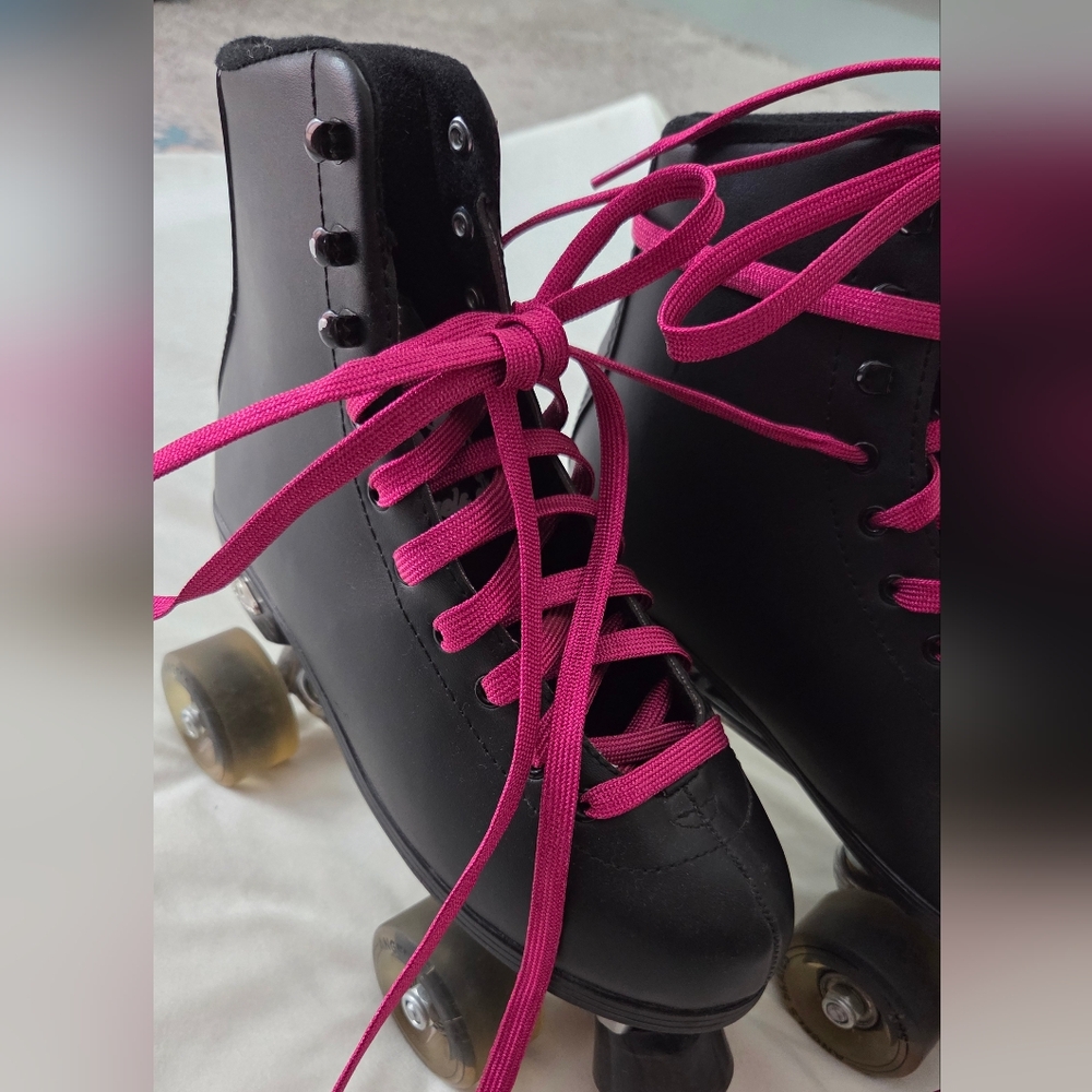 Black Roller Skates Angel Skates
